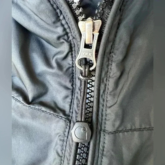 Carhartt Women’s Fleece Lined Hooded Full Zip Nylon Black Jacket Sz L - Picture 5 of 16